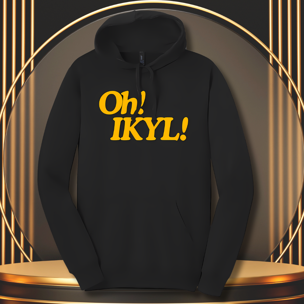 " OH! IKYL!" SCRIPT SWEATSHIRT